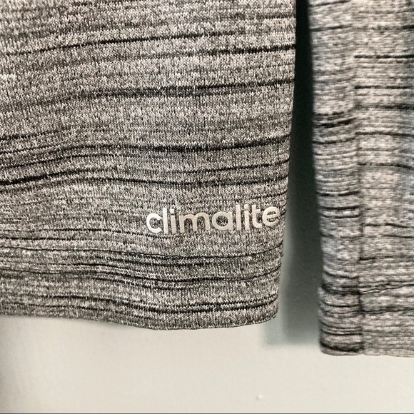 𝅺adidas Ultimate Tee Multi Shade Gray Long Sleeve - Picture 7 of 9